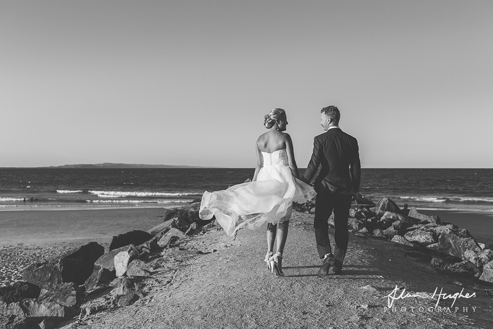 Noosa wedding rockwall